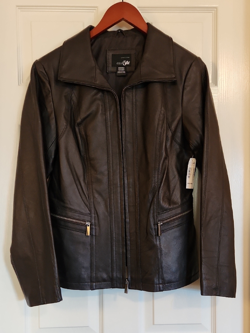 East 5th Brown Leather Jacket